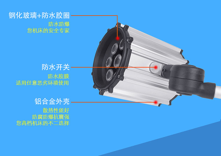 機(jī)床工作燈